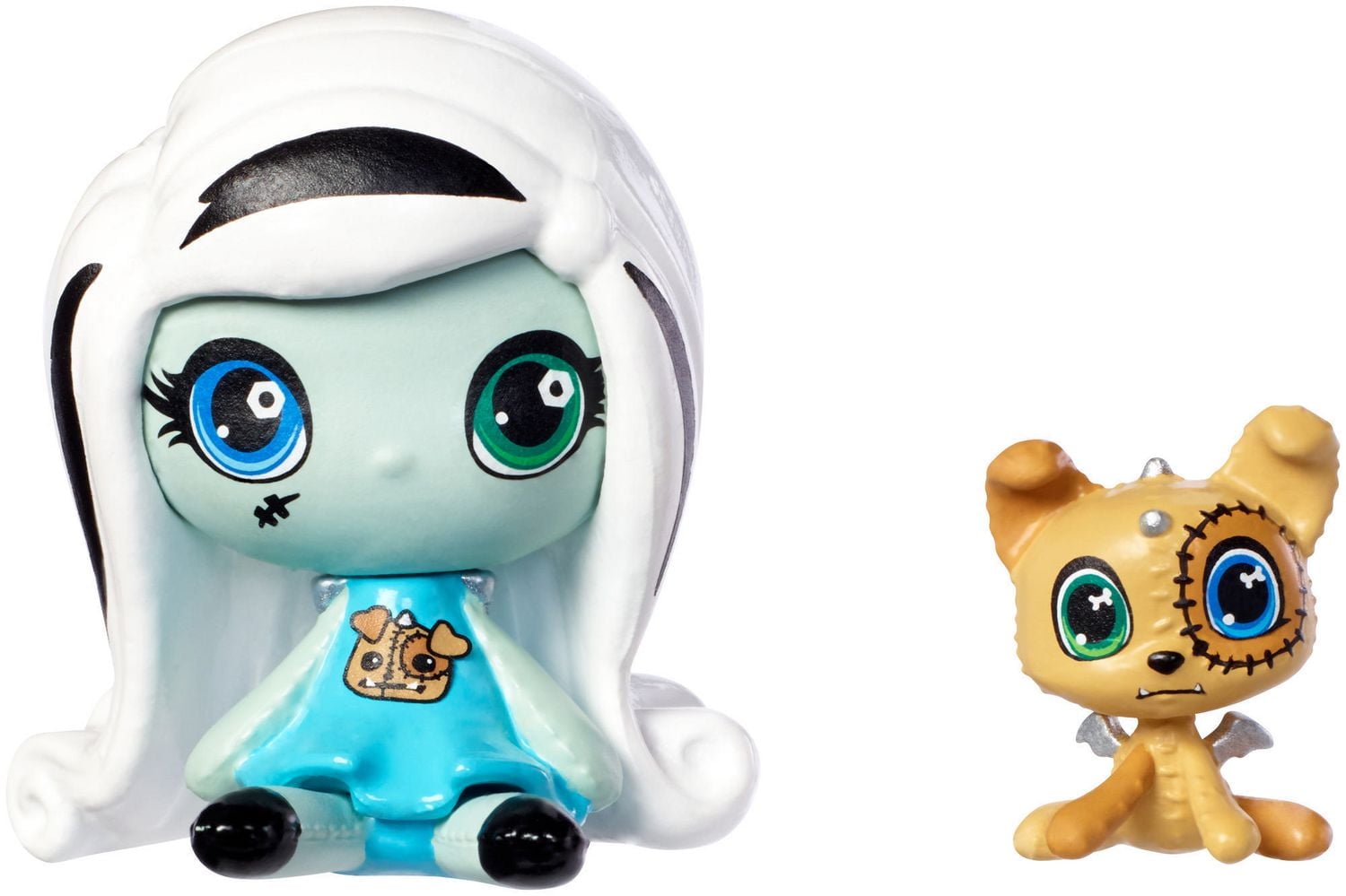 Monster High – Figurines MINIS – Frankie Stein et Whatzit