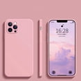 thumbnail image 1 of Funda de teléfono de silicona líquida cuadrada Original de lujo para iPhone 14 13 12 11 Pro Max 12 Mini X XR XS Max 6S 7 8 Plus funda suave fina Tan Jianjun unisex, 1 of 2