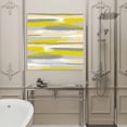 thumbnail image 5 of Yellow Grey Lines Framed Canvas Wall Art, Abstract Mottled Paints Graffiti Texture Wall Art Painting for Living Room Bedroom Home Decor, 8”x8”, Office Artwork Print, 5 of 9