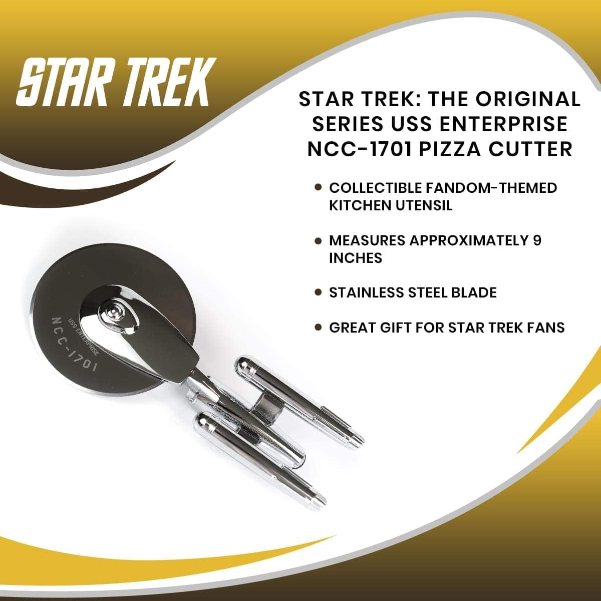 Star Trek The Original Serie Uss Enterprise NCC-1701 Pizza Schneider 