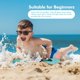 thumbnail image 4 of Tabla de surf inflable con asas, tabla de surf flotante ligera para natación, esterilla de ayuda para aprender a nadar, tema de seguridad en la playa, surf, natación, verano, juguete divertido para ni JFHHH pequeña, 4 of 5