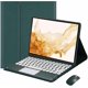 thumbnail image 1 of Funda Delgada Magnética con Teclado, Panel Táctil y Mouse, Verde para Xiaomi Redmi Pad SE de 11 Pulgadas 2023, 1 of 8