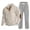 #580-Gray, variant on Ceisia Men's 2 Piece Outfit Corduroy Henley Button Pullover And Straight Leg Pants Casual Tracksuit Set For Fall Winter Gift