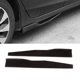 thumbnail image 5 of Faldón lateral trasero universal faldón lateral de estilo de carrocería resistente al desgaste 2 piezas negro para SUV ANGGREK Otros, 5 of 8