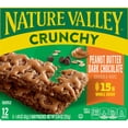 thumbnail image 3 of Nature Valley Crunchy Granola Bars, Peanut Butter Dark Chocolate, 12 Bars, 8.94 OZ, 3 of 15