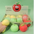 thumbnail image 2 of Exotic Fruit Pinch Toy Powder Filling Fruit Shape Vent Decompression Toy, 2 of 5