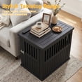 thumbnail image 3 of MINDYES 30" Dog Crate Furniture, Medium Small Dog Cage with Locking for Indoor, Black, 3 of 8