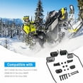 thumbnail image 2 of 860201728 Ice Scratchers Snowmobile | Spring Style Rail Mount Ice Scratchers | Fits Ski-Doo Snowmobile Ice Scratchers 600HO 800R | For REV G4, REV-XM & REV-XP Chassis Summit, 2 of 6