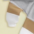 thumbnail image 6 of TOWED22 Toddler Baby Boy Outfits Long Sleeve Contrast Color Sweatshirt Pants Autumn Winter Clothes Set,Brown,0-6 M, 6 of 6