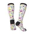 thumbnail image 4 of Haiem Undersea Seahorse Socks, Funny Novelty Crazy Design Cotton Socks Sports Socks Knee High Socks For Men, Women,1Pairs - Gift For Working Friends, 4 of 9