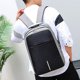 thumbnail image 5 of Mochila para portátil Chicmine con puerto de carga USB, antirrobo, con cerradura codificada, impermeable, para hombres y mujeres, para viajes de negocios, material escolar, 5 of 8
