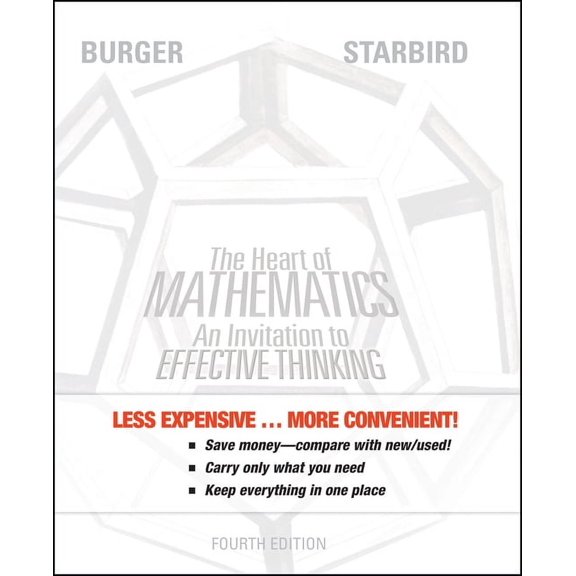 Key Curriculum Press The Heart of Mathematics: An Invitation to Effective Thinking, Book 136, (Loose Leaf)