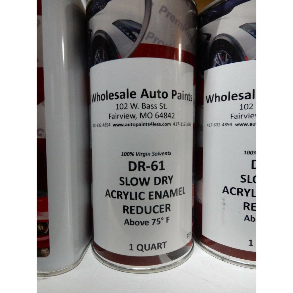 DR61 SLOW ACRYLIC ENAMEL REDUCER QUART