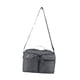 thumbnail image 2 of Bolso de hombro para hombre, informal, resistente al agua, portátil, moderno, con cremallera. Gris, 2 of 9