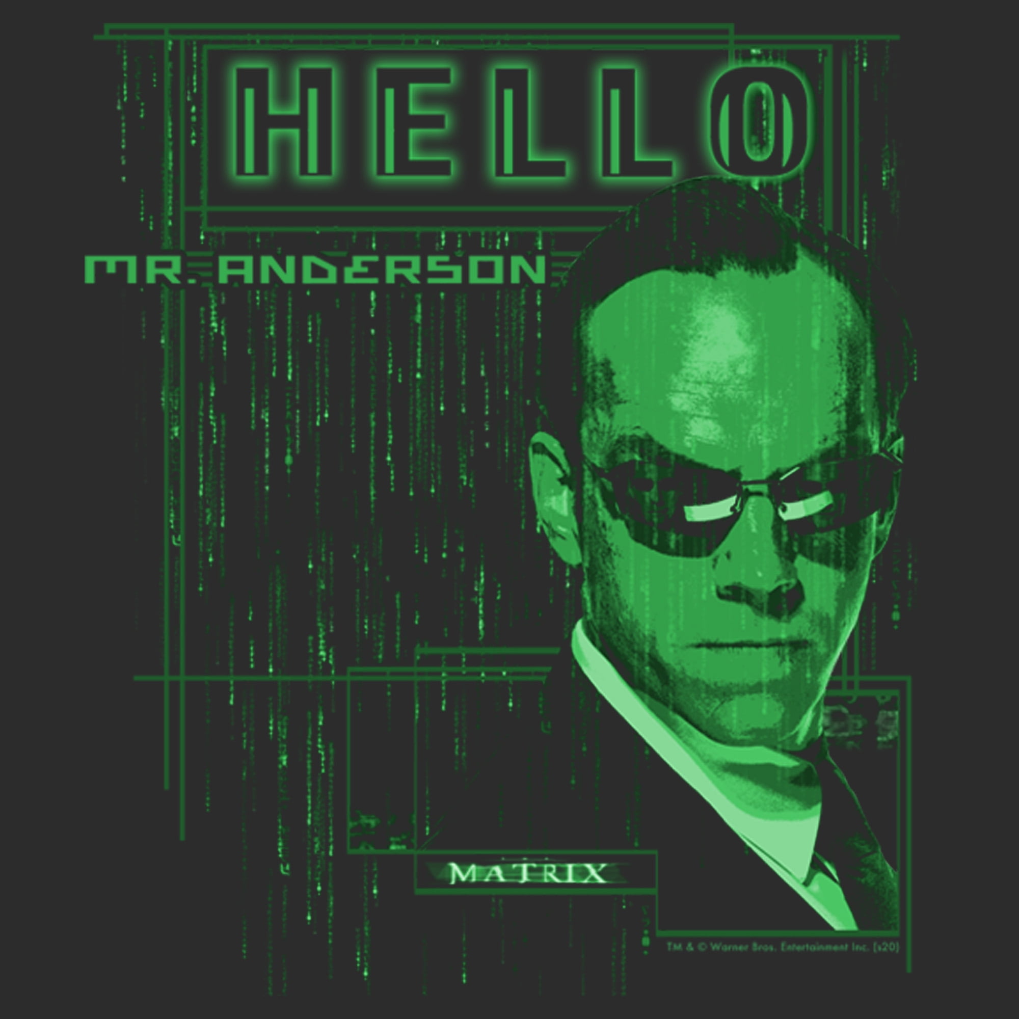 Mr anderson matrix hotsell