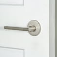 thumbnail image 3 of Viaggio Clomil_Dd Circolo Solid Brass Non-Turning Two-Sided Dummy Lever Set - Nickel, 3 of 7