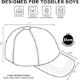 thumbnail image 6 of DC Comics Batman Baseball Cap, Age 2-4, 6 of 6