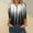White, variant on Womens Summer Tops 2023 Women's Fashion Casual 3/4 Sleeve Button T-Shirt Neck Print Top Blouse Bohemain Plus Size T-Shirt for Women