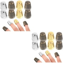 Set of 2 Crochet Finger Yarn Holder Sewing Thimble Dedal