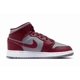 thumbnail image 1 of Ni - ke [DQ8423-615] Air Jordan 1 Mid Grade School Cherrywood *NEW*, 1 of 5