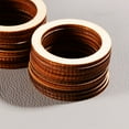 thumbnail image 6 of Pungan Circle Wooden Pieces 50pcs Unfinished Wood Rings for DIY Crafts and Jewelry Making,1.57"X1.57"X0.12", 6 of 10