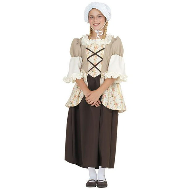 RG Costumes 91361-L Grand Enfant Colonial Bella Custume