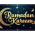 thumbnail image 5 of LUUFILx Ramadan Kareem Banner Mosque Lanterns Festive Welcome Backdrop Ramadan Mubarak Party Home Decorations Event Celebration Photography Props Background, 5 of 8