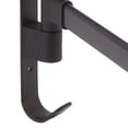 thumbnail image 4 of M Buder Toallero Giratorio Negro Sin Perforaciones Montaje en Pared 3 Brazos Organizador de Baño, 4 of 9