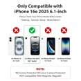thumbnail image 2 of Funda resistente Jelanry para iPhone 16e de 6,1" con doble capa, 2 of 8