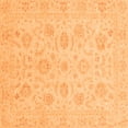 thumbnail image 1 of Ahgly Company Indoor Square Oriental Orange Traditional Area Rugs, 6' Square, 1 of 4