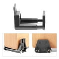 thumbnail image 2 of Premium Plastic Bottom Floor Guide Wall Mounted Sliding Barn Door Hardware with Screws, 2 of 5