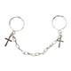 thumbnail image 1 of Anillos Punk Vintage para Hombres, Mujeres, Anillos Góticos, Anillos Ajustables Abiertos, Enlace de Cadena, 1 of 7