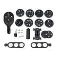 thumbnail image 1 of For SL7 SL6 Venge Bike Handlebar Stem Extension Holder Bicycle Computer Mounts for Bryton A,1 x computer mount bracket set,Black, 1 of 6