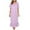 A-Purple854, variant on Women's Light Blue Lace Trim Midi Nightgown Sleepwear Loose Short Sleeve Square Neck Loungewear Soft Sweet Sleep Nightgowns