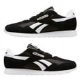 thumbnail image 4 of Reebok Men's Classic Nylon Walking Shoes Black/White Size14, 4 of 5
