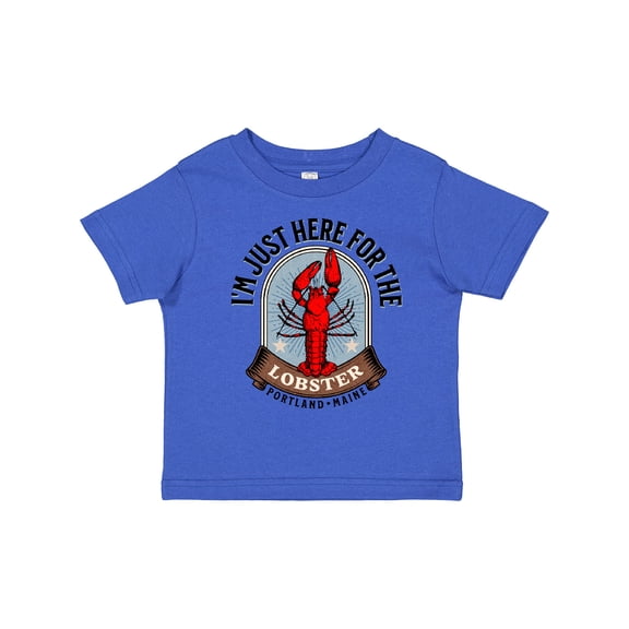 Inktastic Portland Maine Funny Lobster Lover Boys or Girls Toddler T-Shirt