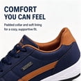 thumbnail image 4 of CHICVOMEY Comfort Sneakers for Men Lightweight Lace‑Up Walking Shoes Fashion Casual Sports Shoes Ideal for Walking & Outdoor Travel, 4 of 8