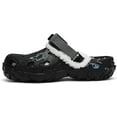 thumbnail image 3 of Unisex Winter Fur Lined Clogs Faux Fur Garden Shoes Fuzzy Houseclogs Indoor Outdoor Slip On Soft Lightweight Sandals with Adjustable Strap, 3 of 7