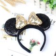 thumbnail image 1 of Gorros para niñas, sombrero mágico de dibujos animados, diadema con orejas de Minnie Mouse, gorro de luna de estrella, diadema para espectáculo MOE, sombrero de Papá Noel, accesorios para el cabello p, 1 of 4