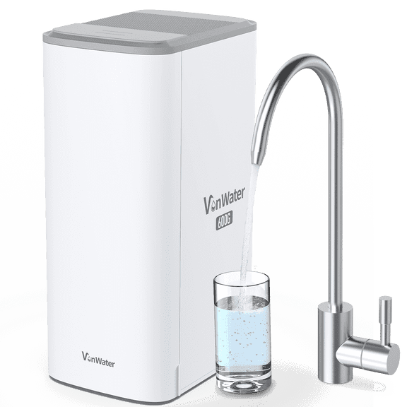 VonWater 600GPD Tankless Under Sink Reverse Osmosis Water Filter System,  5 Stage RO Filtration System, 2:1 Pure to Drain, RO Water Filtration System, Reduce TDS, NSF/ANSI 372 Listed