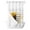 Off-White, variant on No Hook Cloth Fabric Shower Curtain with Snap in Liner, Yellow Sunflowers Waterproof Shower Curtains Set with See Through Top Window, You Are My Sunshine Wood Rustic Bath Curtains Shower 54"x78"