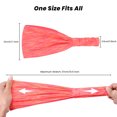thumbnail image 5 of Women's Sports Headband for Yoga Athletic Running Workout Fitness Exercise Tennis Gym Bike Hiking Volleyball Dance Travel- Elastic Non-Slip Lightweight Headband, 5 of 5