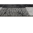 thumbnail image 7 of Rug Branch Contemporary Geometric Checkered Grey Black Indoor Runner Rug - 3x10, 7 of 7