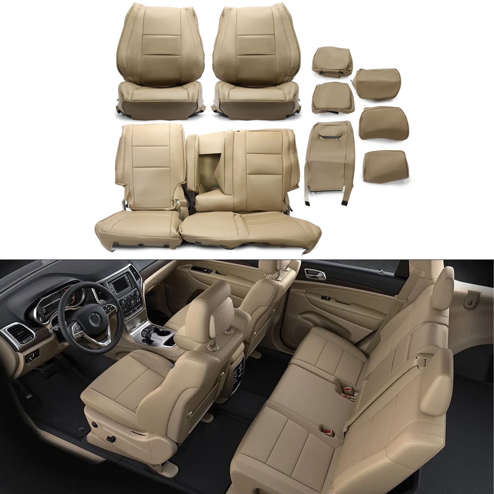 jeep grand cherokee rear seat cover