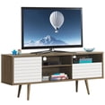 thumbnail image 5 of Modern TV Stand/Console Cabinet Open Shelves & Storage Drawer, 5 of 7