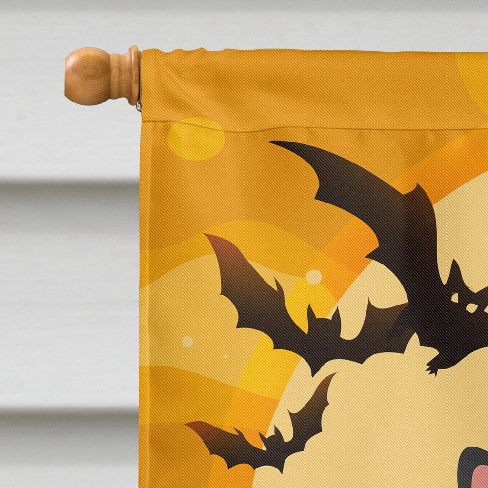 Halloween Siamese Cat Flag Canvas House Size
