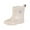 style-01 White, variant on Kogui Kids Rain Boots Girls Kids Boys Girls Cute Cartoon Rain Boots Waterproof Lightweight Rubber High Top Easy-On Rain Non-Slip Boots Size 1 (White,Big Kids 1)