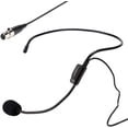 thumbnail image 1 of Wireless Mic ,Mini XLR 3 Pins TA3F Plug Professional Wireless Head-Wear Mic Microphone, 1 of 5