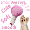 thumbnail image 3 of Juego de juguetes para perros pequeños BMLTAQ, paquete de 4, juguetes rosados que chirrían, 3 of 7