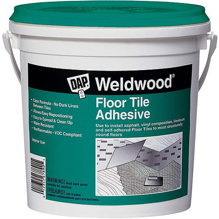 Dap 00136 1-Quart Weldwood Floor Tile Cement (Best Flexible Tile Adhesive)